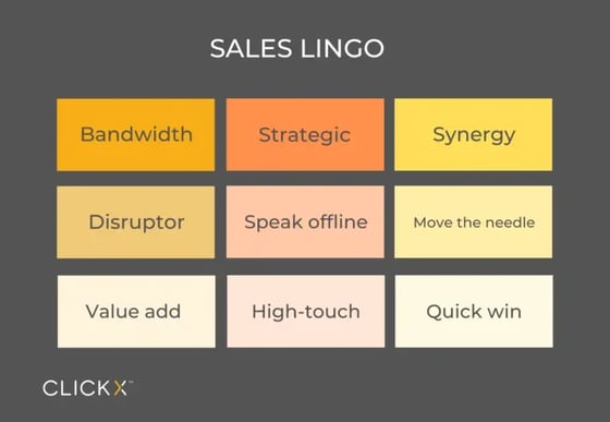 Sales Lingo