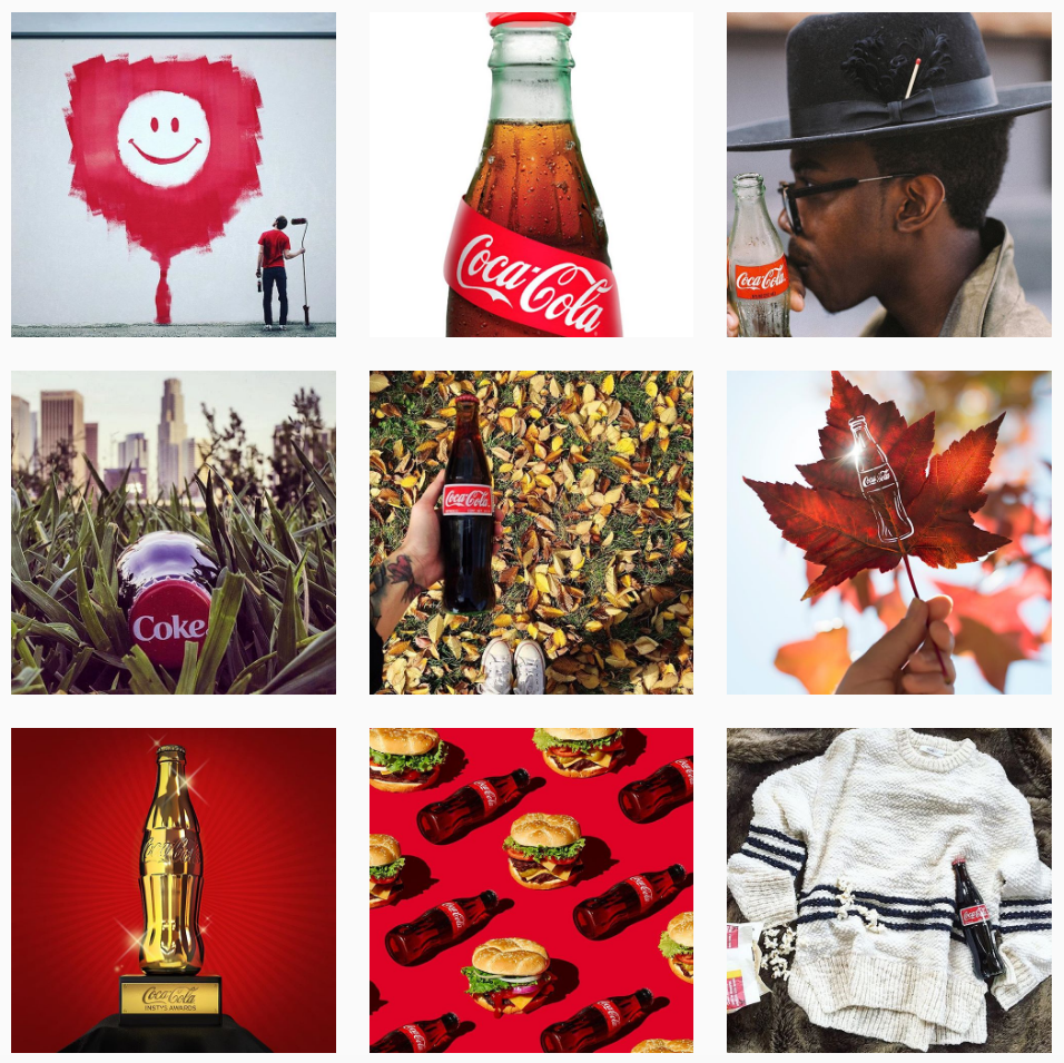 Coca Cola Instagram Theme