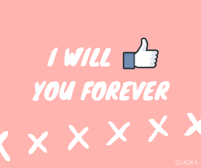 Facebook Social Media Valentine's Day