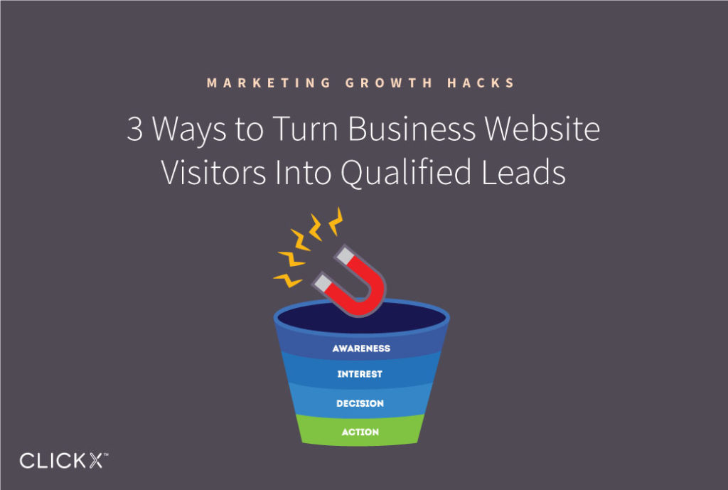 3 Ways to Turn Business Website Visitors Into Qualified Leads