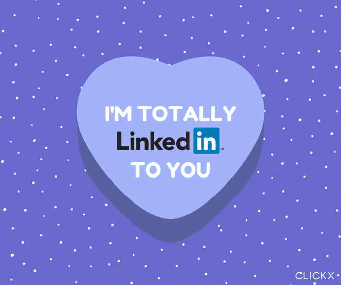 LinkedIn Social Media Valentine's Day