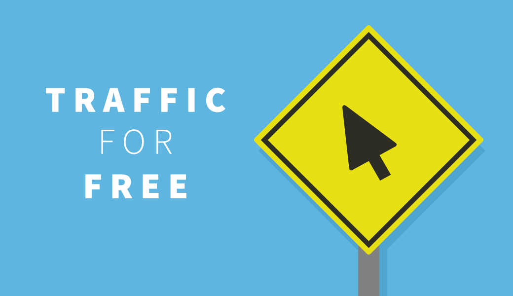 Blog free traffic graphic