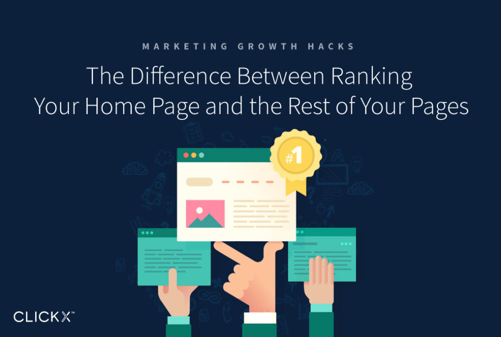 The Difference Between Ranking Your Home Page and the Rest of Your Pages