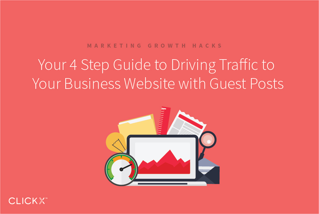 Your 4 Step Guide to Driving Traffic to Your Business Website with Guest Posts