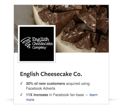 Facebook advertising