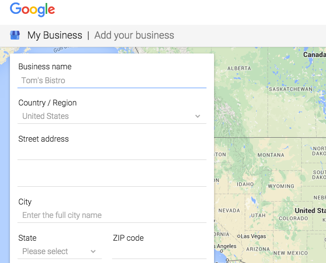 google my business