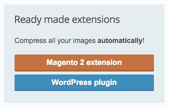 TinyPNG Orange Button
