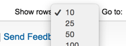 Show rows