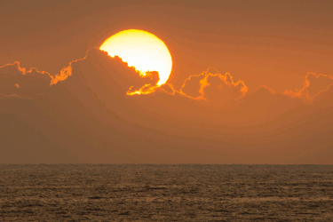 A GIF of a sunset.