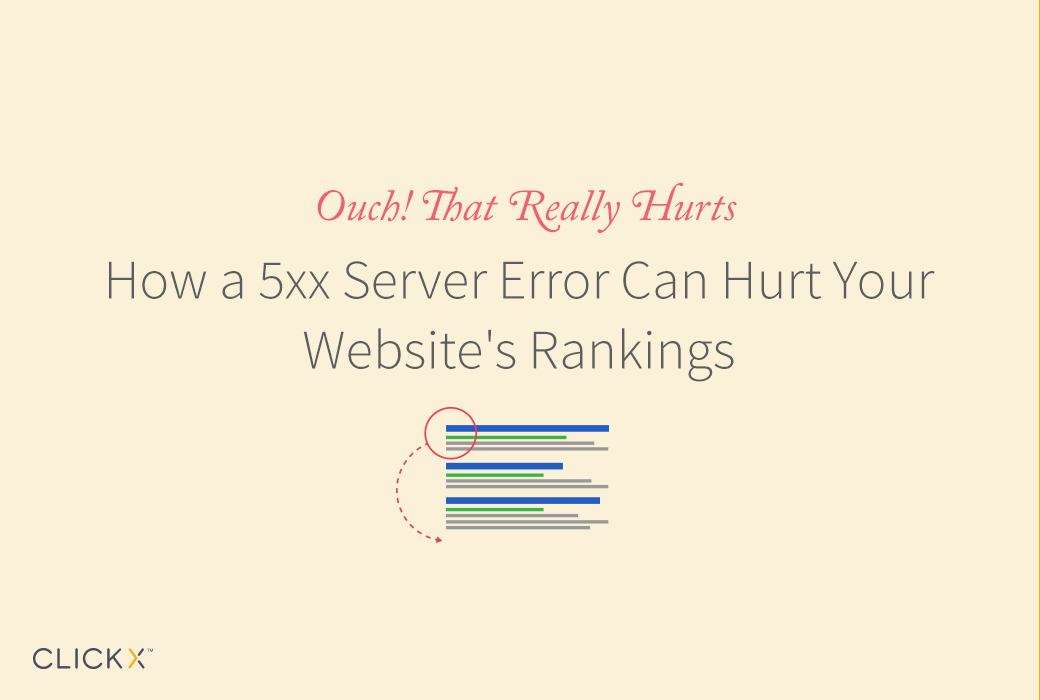 How a 5xx Server Error Can Hurt Your Website’s Rankings