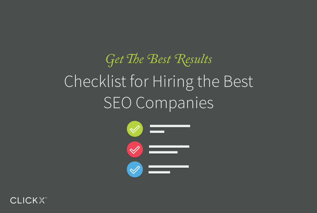 Checklist for Hiring the Best SEO Companies