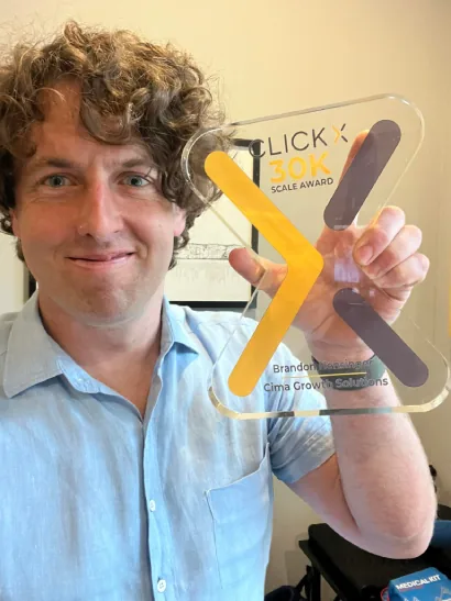 Brandon H. — Clickx Scale Award Winner