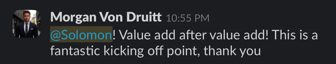 Clickx SCALE program client feedback screenshot